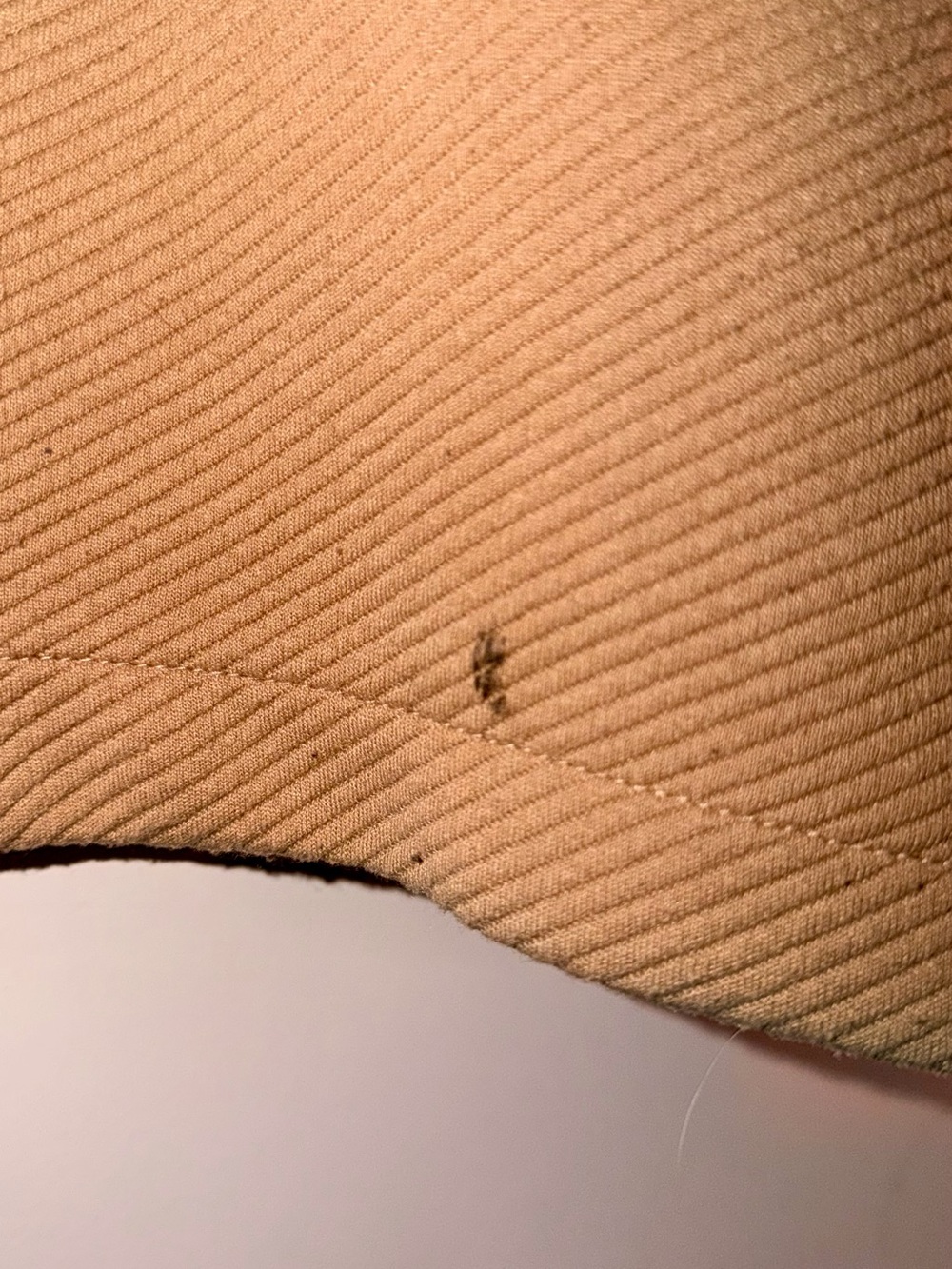 Tan Ribbed Button-Front Cardigan - Picture 9 of 9